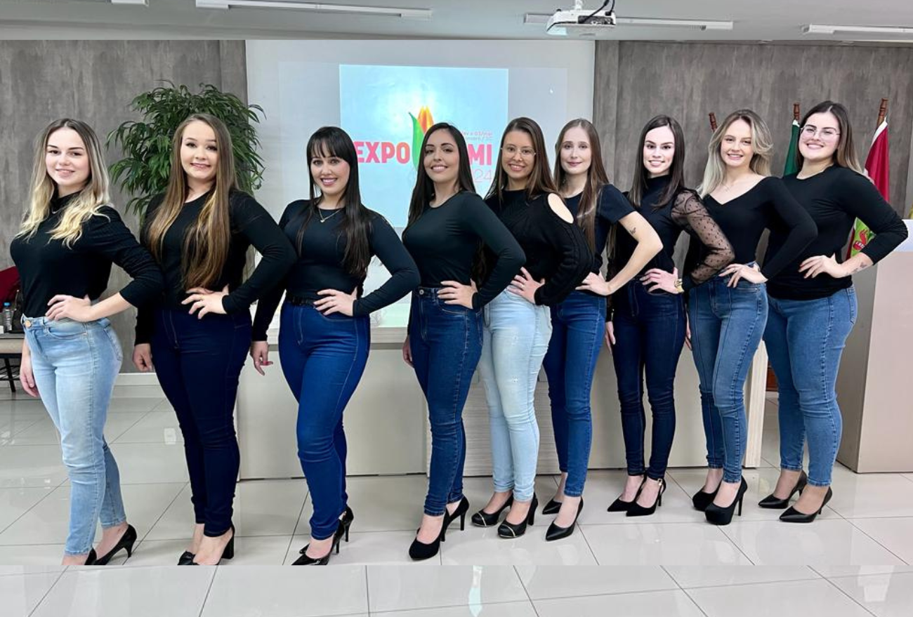 Definidas as candidatas que participarão da escolha das soberanas da ExpoFemi 2024