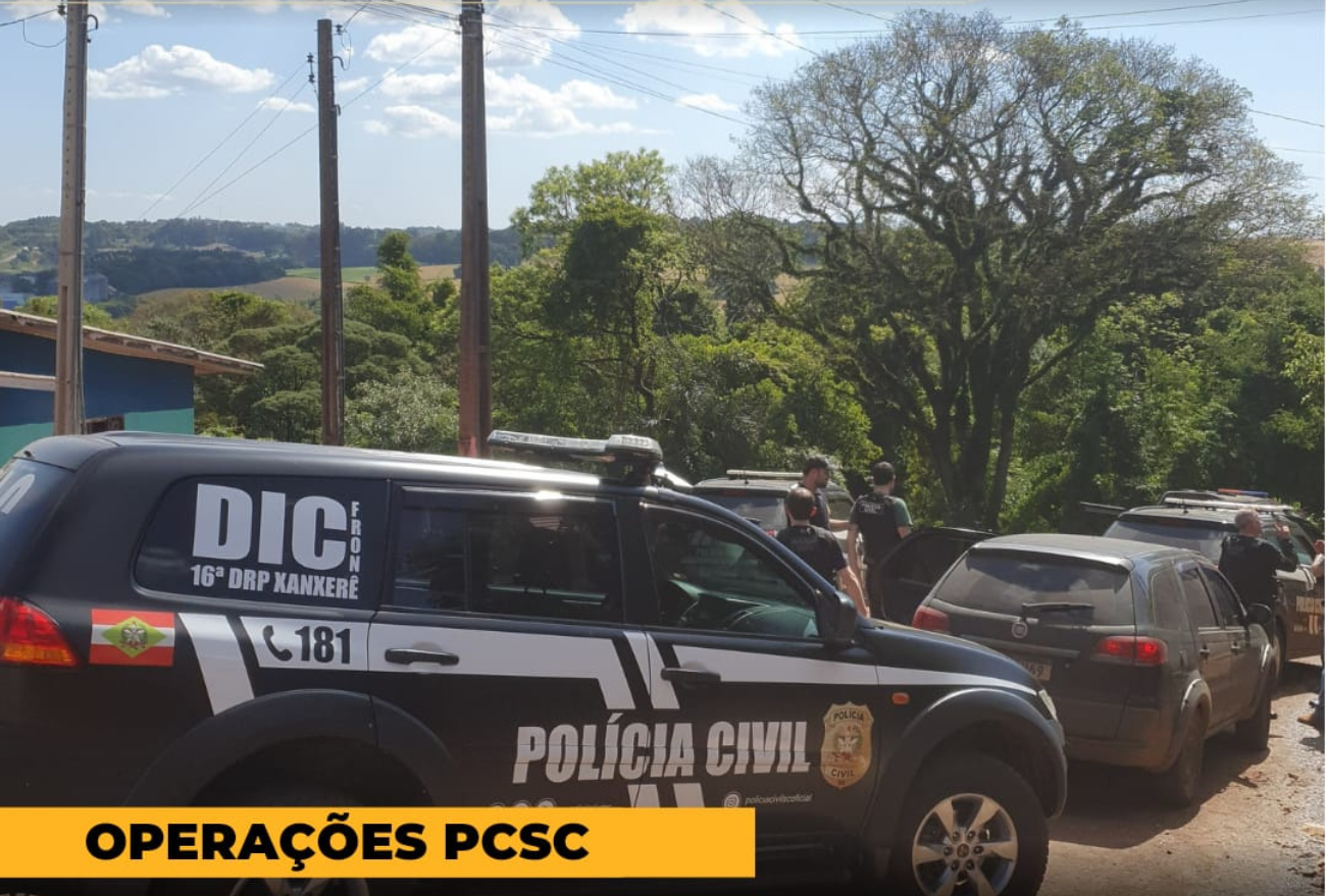 DIFRON segura – Polícia Civil de Xanxerê cumpre dois mandados de busca domiciliar