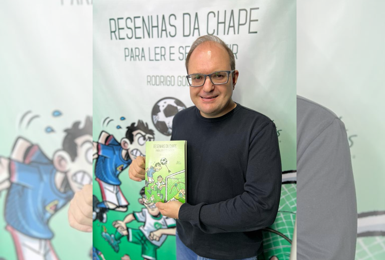 Livro “Resenhas da Chape” chega a Xanxerê