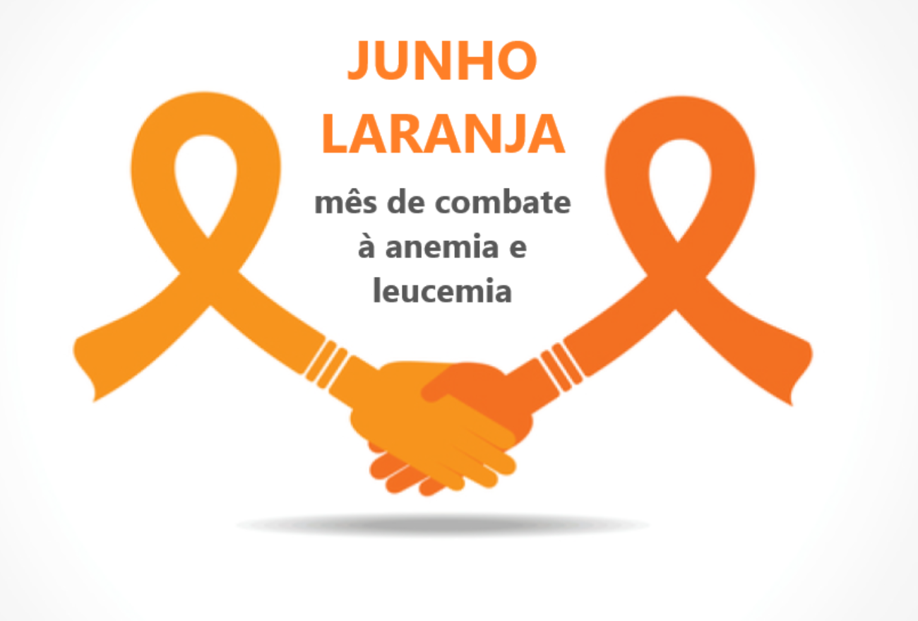 Junho Laranja: campanha de conscientização sobre anemia e leucemia