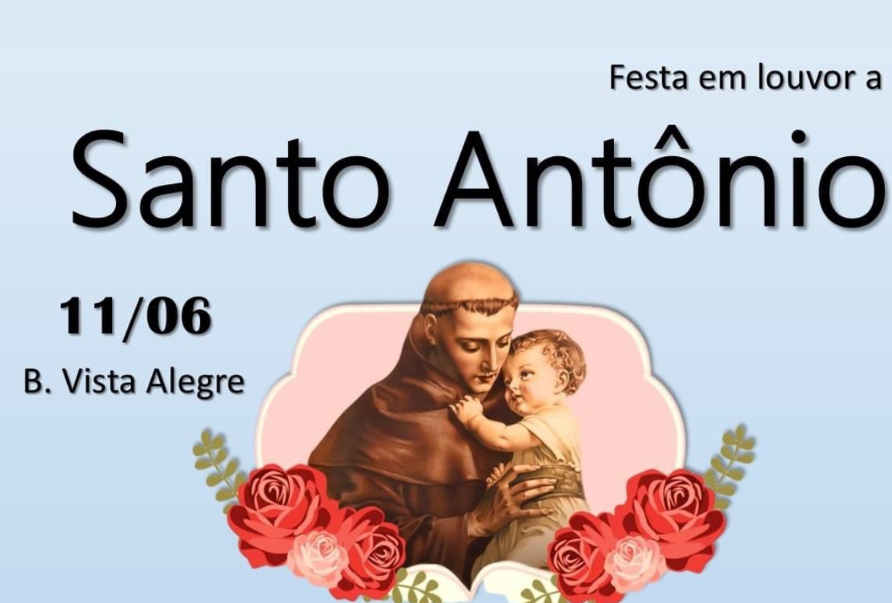 Festa em Louvor a Santo Antônio promete animação e delícias gastronômicas no Bairro Vista Alegre