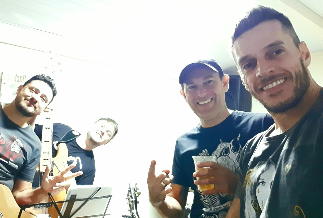 Fotos e vídeos: Banda de Xanxerê inicia novo projeto