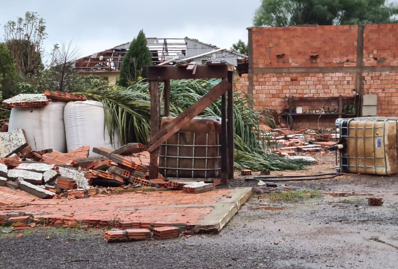 Regional da Defesa Civil de Xanxerê contabiliza danos em 15 municípios e mais de 260 pessoas afetadas