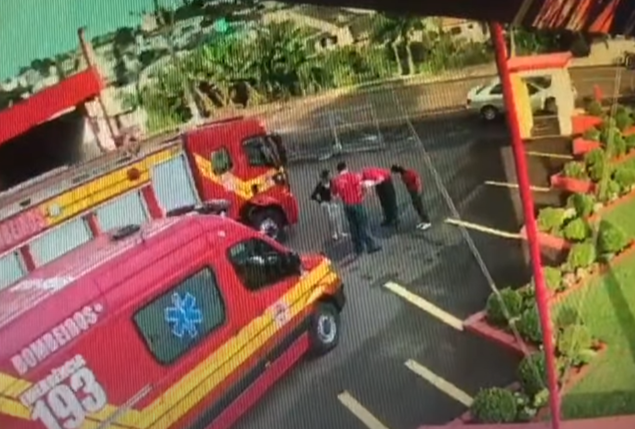 Bombeiros de Iporã do Oeste salvam bebê que estava engasgado