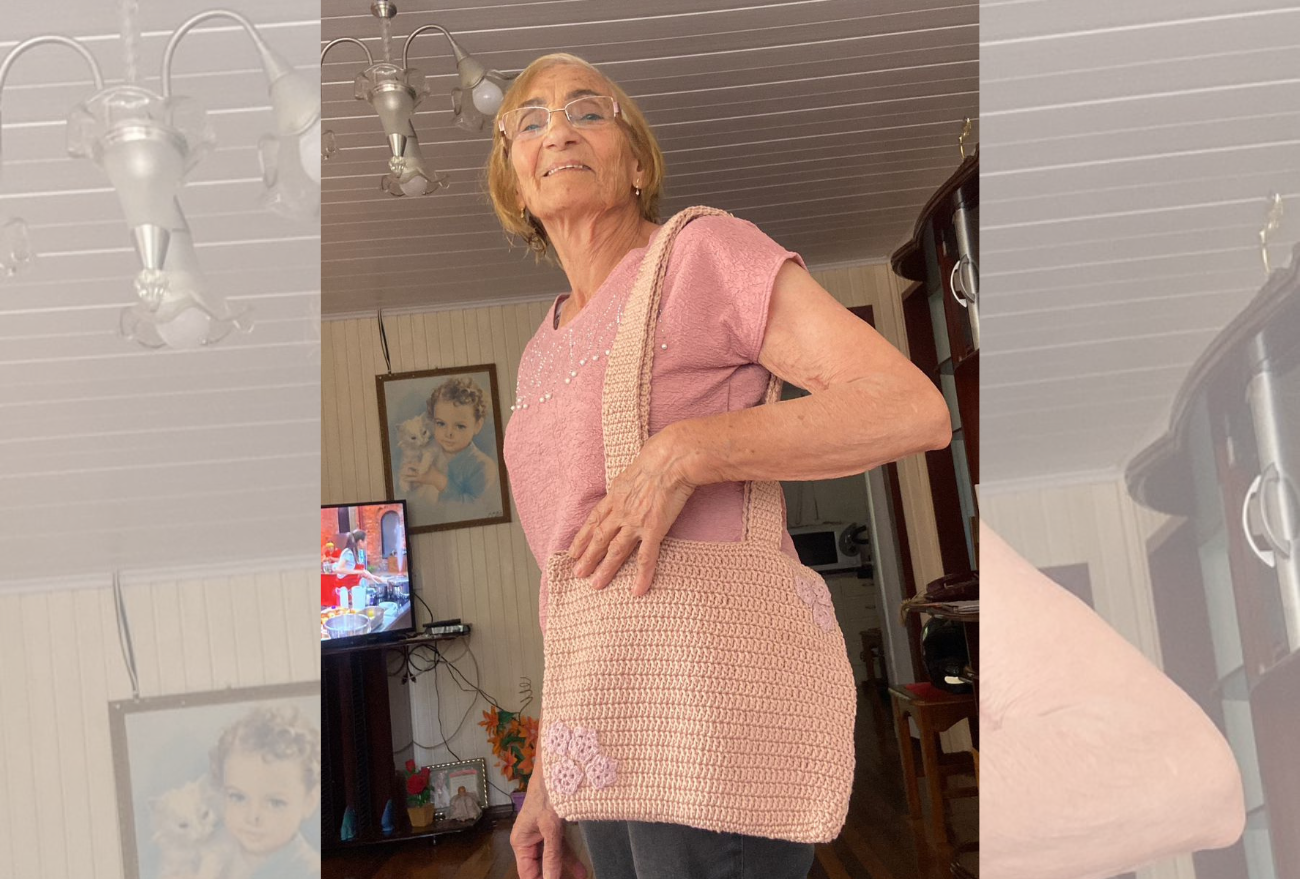 Talentosa artesã de Xanxerê encanta com suas peças em crochê há mais de 60 anos