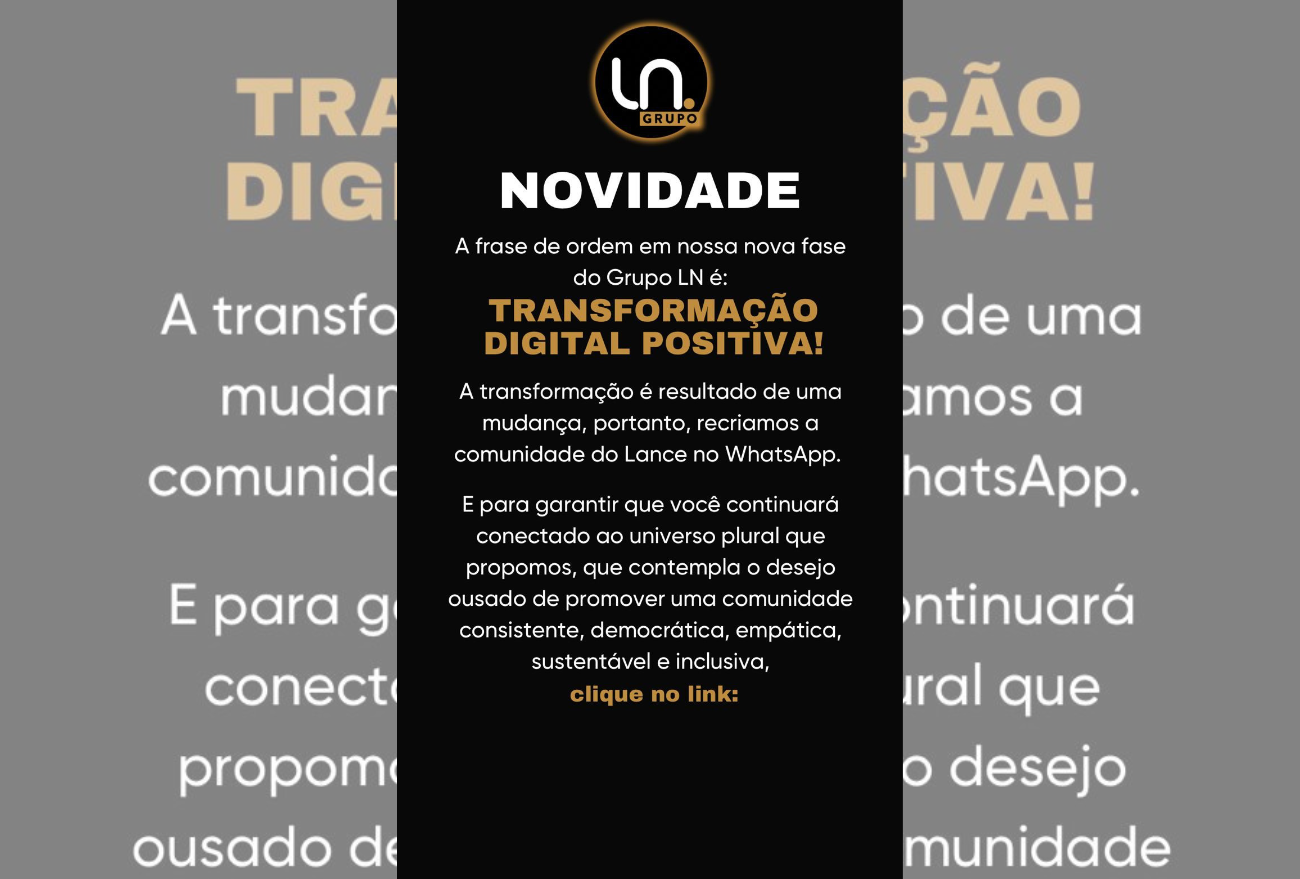 Confira a nova comunidade do Grupo Lance Notícias