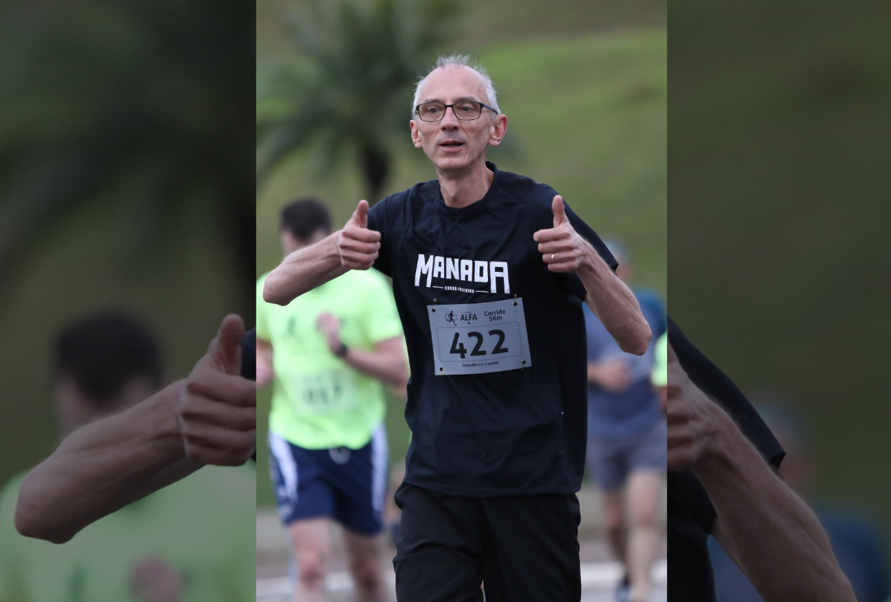 Da maca para as pistas: xanxerense vence doença por meio do atletismo