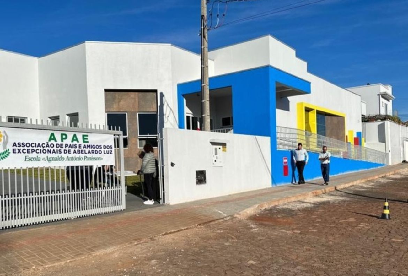 APAE de Abelardo Luz inaugura nova sede com investimento do Governo de Santa Catarina