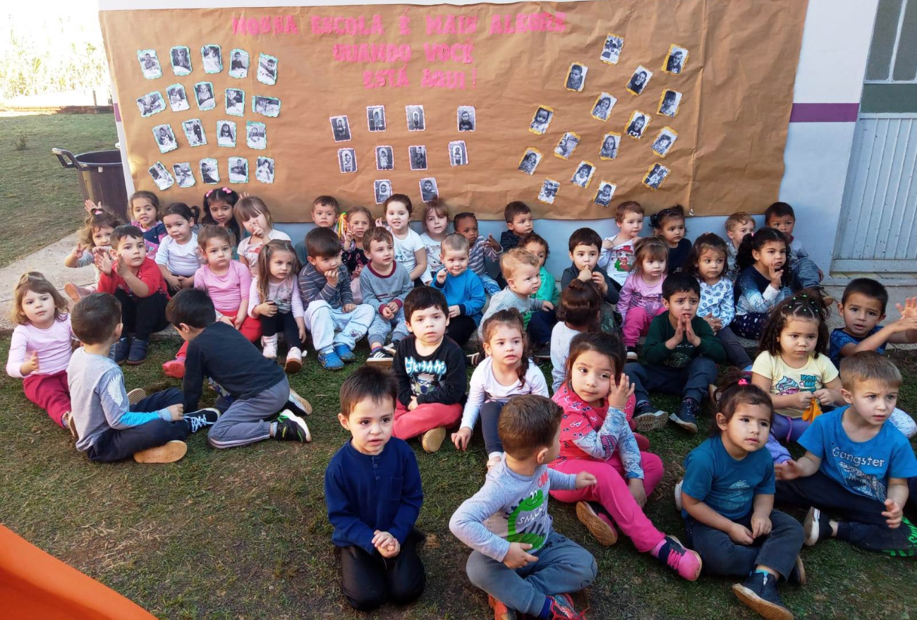 Fotos: espaços de acolhimento e interação são organizados para receber alunos da Educação Infantil em Xanxerê