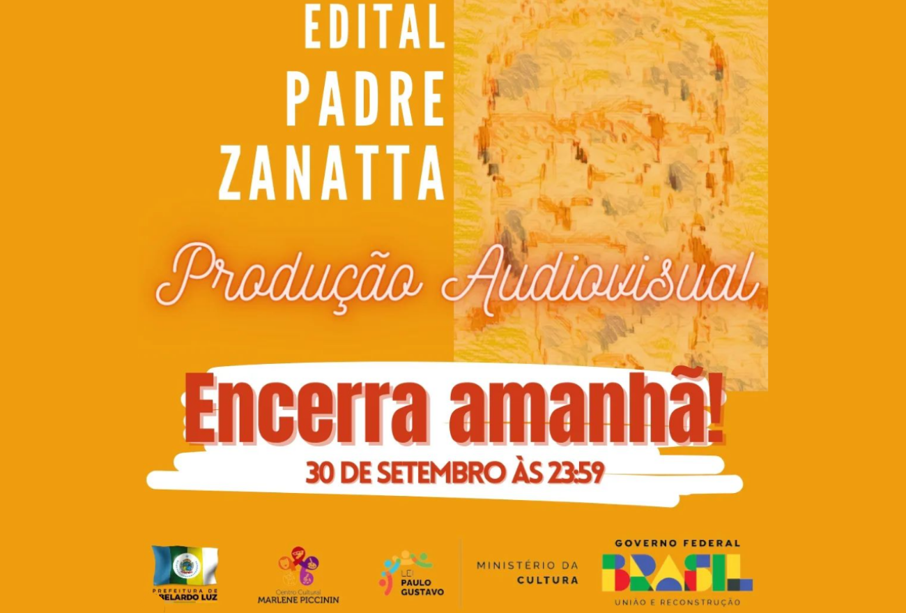 Encerram amanhã as inscrições para o projeto Padre Zanatta, de Abelardo Luz: estimulando a cultura municipal