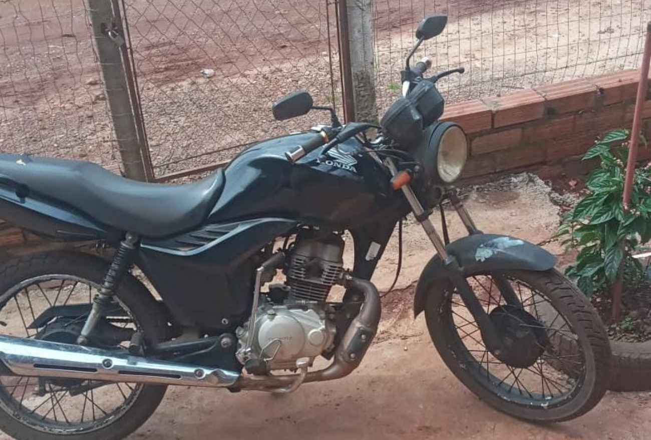 Xanxerense tem sua moto furtada na madrugada desta quarta-feira (27)