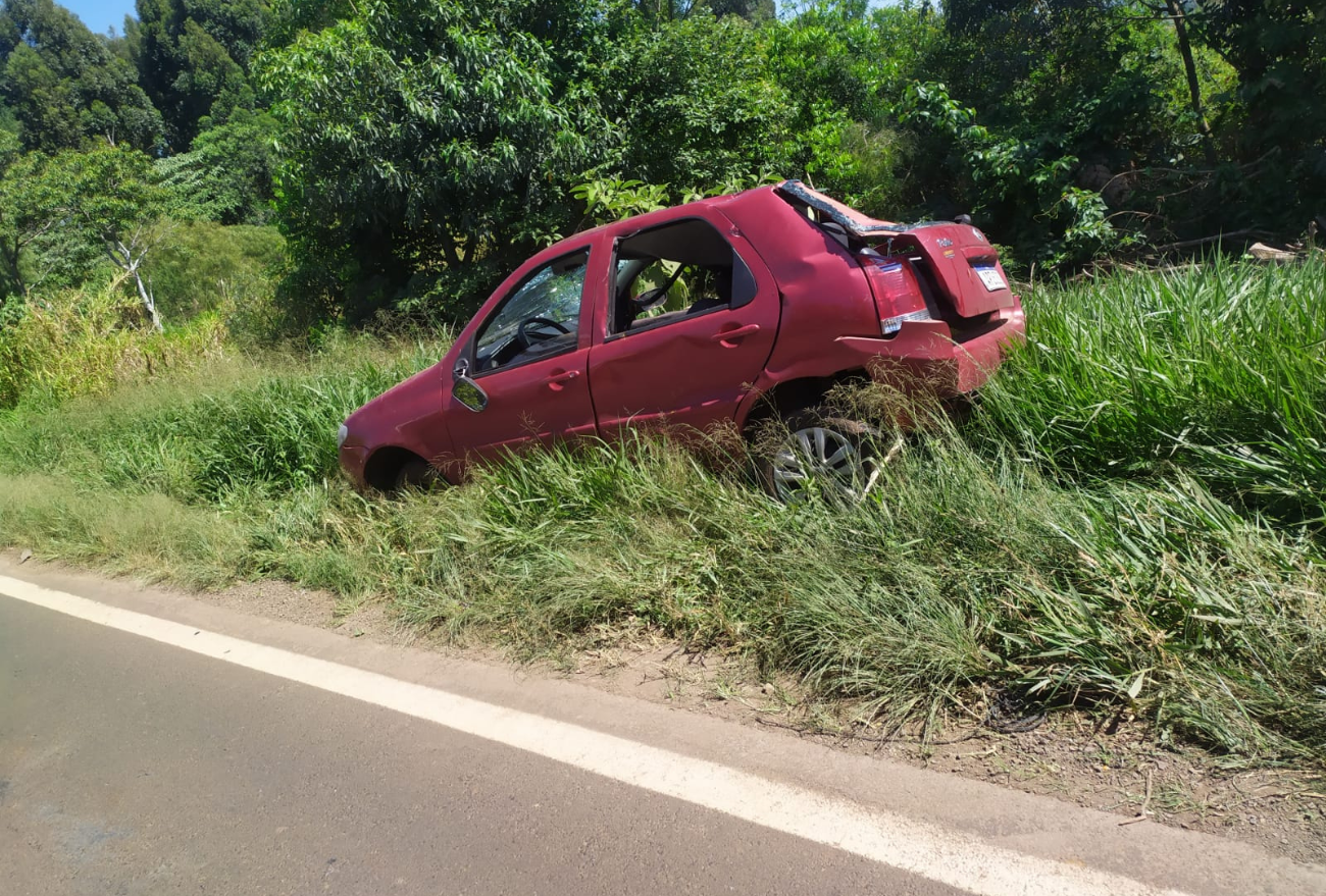 Acidente de trânsito é registrado na manhã desta segunda-feira (02), em Xanxerê