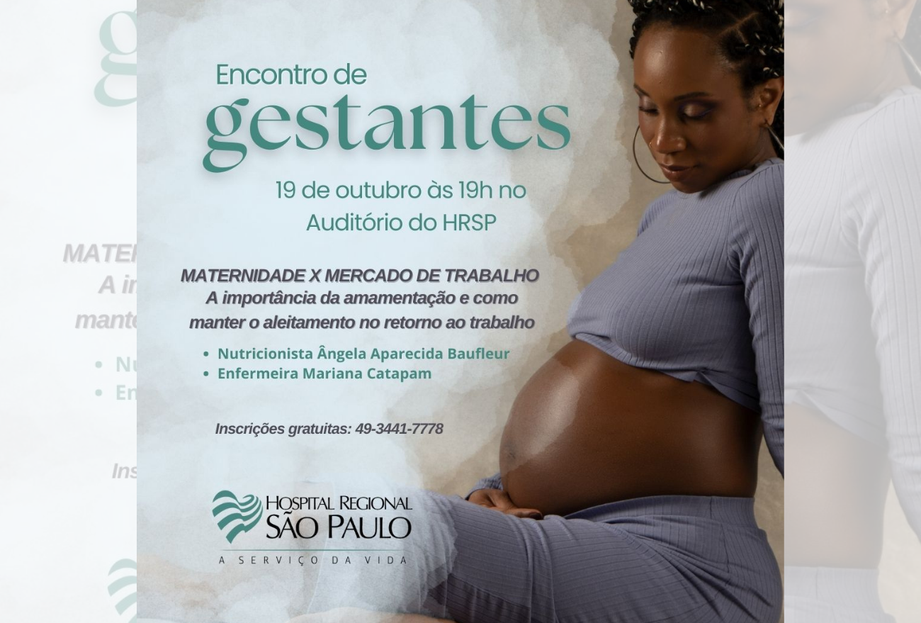 HRSP promove Encontro de Gestantes, confira a programação