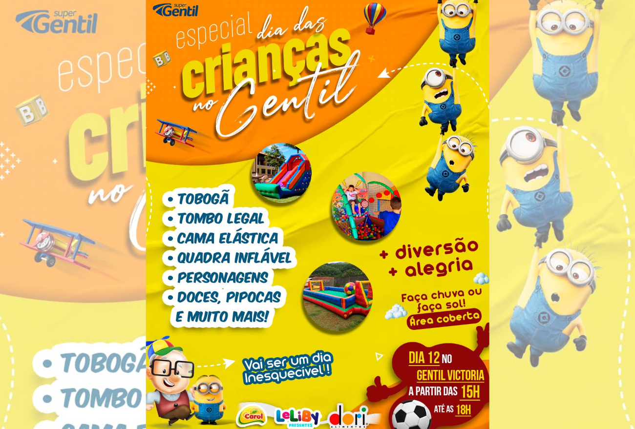 Super Gentil Celebra o Dia das Crianças com um Evento Especial no Dia 12 de Outubro