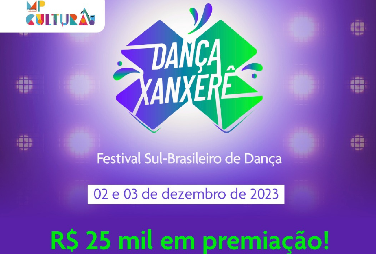 Abertas inscrições para I Dança Xanxerê – Festival Sul-Brasileiro de Dança