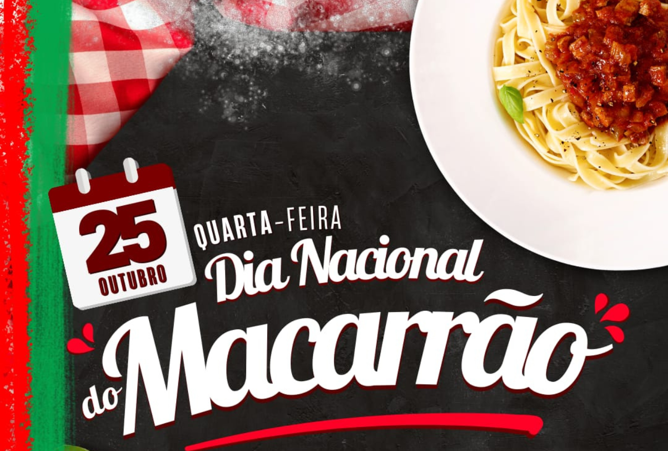 Dia Nacional do Macarrão: Restaurante Gostinho Caseiro celebra com a “Quarta do Macarrão”