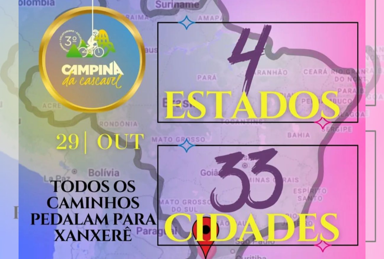 Todos os caminhos pedalam para Xanxerê: 3° Cicloturismo Campina da Cascavel promete agitar a região